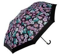 Flowers Spain - Ladies Manual Folding Umbrella - Mauve Floral