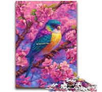 Flowers Sparrow 2000 Piece Jigsaw Puzzles for Teenagers,for Educational Game Challenge Toy Unique Home Decor And Gifts (70X100cm)