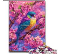 Flowers Sparrow 2000 Piece Jigsaw Puzzles for Teenagers, Learning Educational Toys Family Games Suitable for Desktop Decoration (70x100cm)