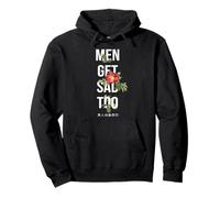 Flowers Vintage Men Get Sad Too Pullover Hoodie