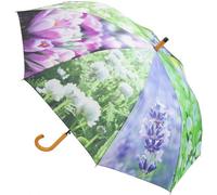 Flowers Walking Length Umbrella by Fallen Fruits