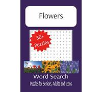 Flowers word Search: 55 flower Word search puzzles