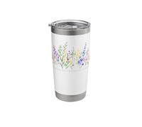 Flowery Bombing for Peace is Like...A Contradiction Anti-War Stainless Steel Insulated Tumbler