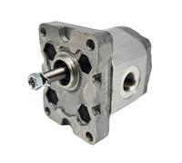 Flowfit Hydraulic Gear Pump, Group 1, 2.1CC, Clockwise 3/8" Inlet & 3/8" Outlet BSP Ports, 4 Bolt EU Flange