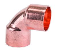 Flowflex 5090.28 End Feed Equal Elbow, 28 mm, Set of 10 Pieces