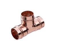 Flowflex Brass Equal Tee (Dia) 15mm X 15mm X 15mm, Pack Of 10