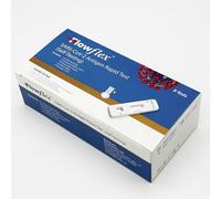 FLOWFLEX Lateral Flow Test Kit - 5 Pack, Self-Test, Home Screening Use, Easy Nasal Swab Test, Results in 15 Mins