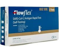 Flowflex Lateral Test Kit Covid-19 For Self Care | Test Kit For SARS-CoV-2 Antigen Home Test Kit | Self Testing Rapid Test In 15 Minute | 5 Test Pack