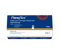 Flowflex Lateral Test Kit Covid-19 For Self Care | Test Kit For SARS-CoV-2 Antigen Home Test Kit | Self Testing Rapid Test In 15 Minute | 5 Test Pack