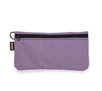 Flowfold Creator 100% Recycled Material Zipper Wallets for Women - Wallet with Phone Pouch & Clutch Wristlet Wallets for Women Made in USA, Lavender EcoGrid