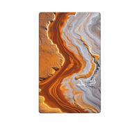 Flowing Sand Stone Texture Single Toggle Blank Wall Plate Light Switch Cover Decorative 1 Gang for Kitchen Room Bathroom Size 11.4x7cm