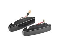 Flowing Side Marker Repeater Car Dynamic Turn Signal Side Marker Lights Flowing Sequential Blinker Light Compatible With Bmw For 5 Series E39 1995-2003(Black)