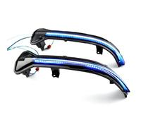 Flowing Side Marker Repeater Dynamic Turn Signal Light Side Marker Lamp Sequential Indicator Blinker Compatible With BMW For 5 Series G30 G31 2017 2018 2019(Blue)