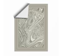 Flowing Stone Abstract Unframed Wall Art Print A1 (84.1×59.4cm), Wall Decor for Living Room, Bedroom, Office & Home, Art Gift