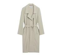 Flowing Summer Coat with Relaxed Fit - female - CINQUE - Belted Coats - Gray - L - Coats L