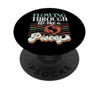 Flowing through life like a Pisces PopSockets Adhesive PopGrip