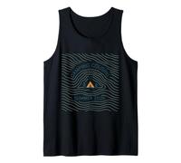 Flowing Trails Cousins Camp Scene Tank Top