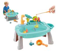Flowing Water Feature Sink - Electric Toy Items with Circulating Water Pump and Tableware Accessories | Imagine Toddlers a Real Water Ink Set for Children