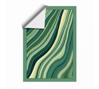 Flowing Waters Modern Unframed Wall Art Print A4 (29.7×21cm), Wall Decor for Living Room, Bedroom, Office & Home, Art Gift