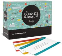 Flowjo Unique Couples Gift & Wedding Gift - 100 Fresh Date Night Idea Cards for Couples and Newlyweds - Bridal Shower Gifts - Couples Games - Date Night Box Date Deck - The Couples Bucket List