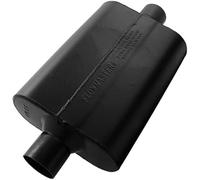 Flowmaster New Super 44 Series Camera Muffler, Black, 2.5" Inside and Out Center
