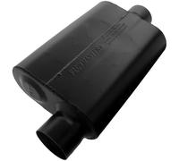 Flowmaster Super 44 Series Chambered Muffler - 3.00” Offset In/Center Out - Aggressive Sound - 16 Gauge Aluminized Steel -For Classic & Late Muscle Cars, Street Rods, Trucks, SUVs (943046)