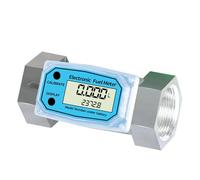 Flowmeter Digital Diesel Oil Fuel Meter Gauge Turbine Meter For Chemicals Liquid Water Ultrasonic in Industrial Commercial(2 inch)