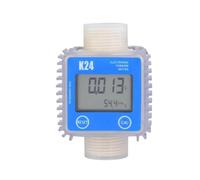 flowmeters Digital Flow Meter, K24 1 Inch Electronic Flow Meter with LCD Display G1 Threaded Industrial Flowmeter