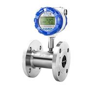 Flowmeters, Flow Meter Digital Instrument Flange Connection SS304 4-20mA RS485 Output Liquid Meter Flowmeter Water Measure(3/4”)