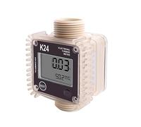 Flowmeters, High Precision K24 Digital Oil Fuel Flow Meter, Gauge Electronic Meter Random Color,For Chemicals Liquid Water