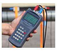 Flowmeters, Portable Ultrasonic Flowmeter Water Digital Flow Meter Sensor Counter Indicator Flow Device DN15-100mm DN50-700mm(Host with S2 M2)
