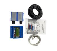 Flowmeters, TUF-2000M Water Flow Meter TS-2(DN15~DN100) TM-1 TL-1-HT(-30~160℃) High-Tem Ultrasonic E Sensor Digital Liquid Flowmeter(Host plus TM-1)
