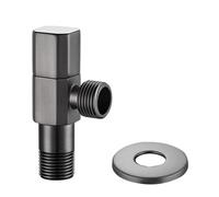 Flows Angles Valves 1 / 2inch Water Control Pipe Switches Hot/Cold Waters Shut Down Restrictor Shut Down High Angles Handle for Garden Hose