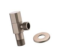 Flows Angles Valves 1 / 2inch Water Control Pipe Switches Hot/Cold Waters Shut Down Restrictor Shut Down High Angles Handle for Garden Hose