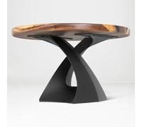 Flowyline - Coffee Table Base 121 Tulipe 16H Metal Furniture for Round Table Top