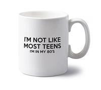 Flox Creative 10 oz Ceramic Mug Not Like Most Teens I'm In My 80'S Left handed