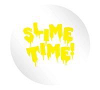 Flox Creative 24 45mm Matt Circle Stickers Slime Time
