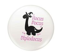 Flox Creative 45mm Pin Badge Hocus Pocus Diplodocus