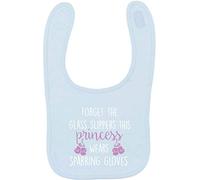 Flox Creative Baby Blue Bib Forget Glass Slippers Princess Wears Sparring Gloves