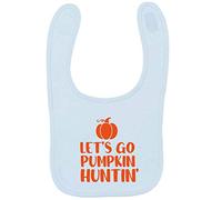 Flox Creative Baby Blue Bib Let's Go Pumpkin Huntin'