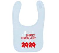 Flox Creative Baby Blue Bib Shortest Horror Story Ever 2020