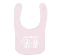 Flox Creative Baby Pink Bib Mummy's Little Wedding Planner