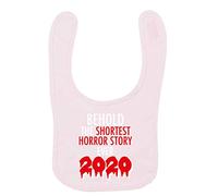 Flox Creative Baby Pink Bib Shortest Horror Story Ever 2020