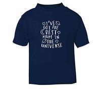 Flox Creative Baby T-Shirt I've Got Best Mummy Universe Back Navy 1-2 Years