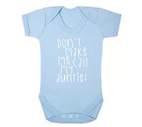 Flox Creative Baby Vest Don't Make me Call My Auntie Light Blue 18-24 Months