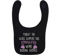 Flox Creative Black Bib Forget Glass Slippers Princess Wears Boxing Gloves
