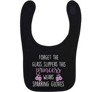 Flox Creative Black Bib Forget Glass Slippers Princess Wears Sparring Gloves