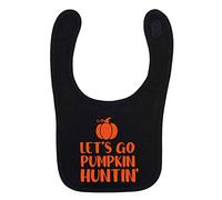 Flox Creative Black Bib Let's Go Pumpkin Huntin'