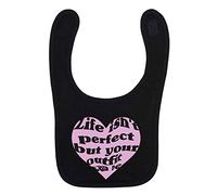 Flox Creative Black Bib Life Isn't Perfect But Your Outfit Can Be T-Shirt