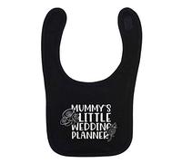 Flox Creative Black Bib Mummy's Little Wedding Planner